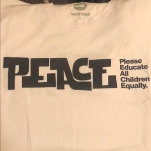 Crisp white T-shirt by Autotype.